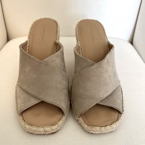 Banana Republic Espadrille Wedge Sandals  - Good Condition